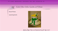 Desktop Screenshot of mommymagiccakes.com